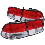ANZO 1996-2000 Honda Civic Taillights Red/Clear, Ophalen of Verzenden, Nieuw