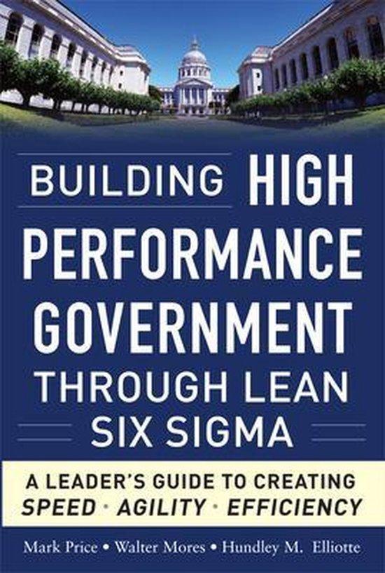 Building High Performance Government Through Lean Six Sigma, Boeken, Overige Boeken, Ophalen of Verzenden