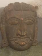 Masker van de godin Durga - Hout - Nepal - tweede helft 20e, Antiek en Kunst