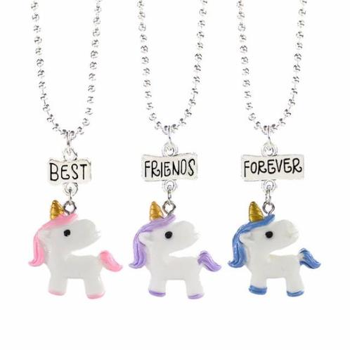 Fako Bijoux® - Vriendschapsketting - Eenhoorn - Unicorn -, Sieraden, Tassen en Uiterlijk, Kettingen, Verzenden