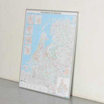 Smit visual landkaart, 120 x 102 cm, Nederland beschikbaar voor biedingen