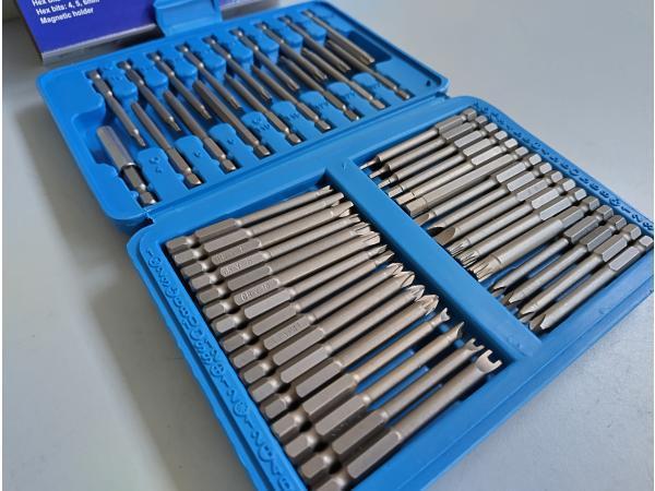 Veiling - 50 delige extra lange bitset Stahlkaiser, Auto diversen, Autogereedschap