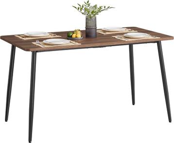 Eettafel - keukentafel - 4-6 personen - tafelblad 140x75 cm beschikbaar voor biedingen