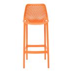 Barkruk Buiten - 75 cm - Air - Oranje - Siesta, Verzenden, Nieuw