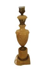 Tafellamp - Albast, Brons