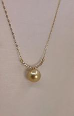 Ketting met hanger - 18 karaat Geel goud - 0.20ct. tw. - 11, Sieraden, Tassen en Uiterlijk