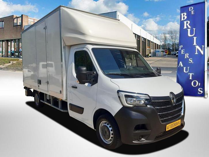 Renault Master 145Pk Extra hoge Laadbak 2.30 hoog Laadklep A, Auto's, Bestelauto's, Lease, Overige kleuren, Handgeschakeld, Wit