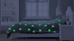 2dekans | Sleeptime dekbedovertrek Glow in the dark Spooky, Ophalen of Verzenden, Nieuw, Grijs