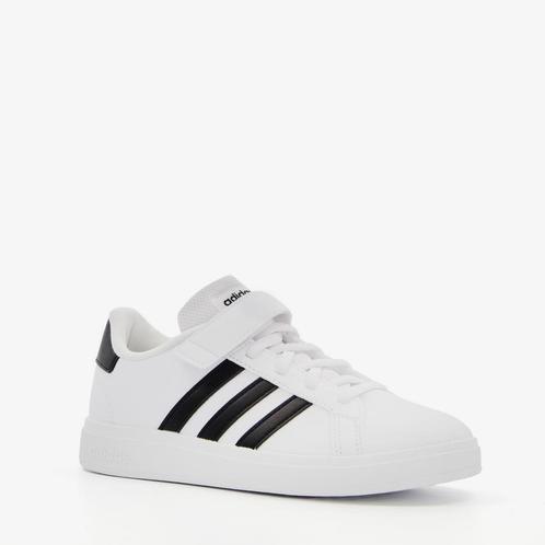 Adidas Grand Court 2.0 kinder sneakers wit maat 34, Kleding | Heren, Schoenen, Nieuw, Verzenden