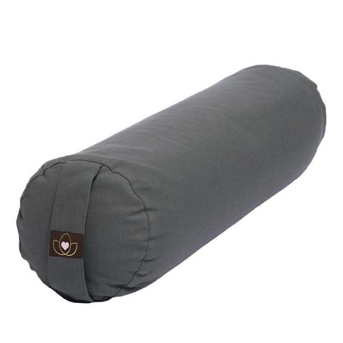 Bolster eco antraciet rond - Lotus, Sport en Fitness, Overige Sport en Fitness, Nieuw, Verzenden