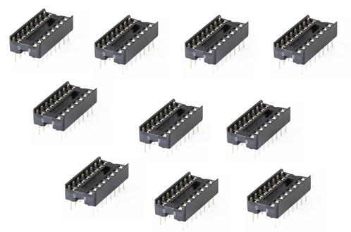 IC voet 16 pins - 10 stuks, Hobby en Vrije tijd, Elektronica-componenten, Verzenden