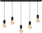 Calex Retro Plafondlamp 5x E27 - Hanglamp Industrieel 14x..., Huis en Inrichting, Lampen | Overige, Nieuw, Ophalen of Verzenden