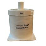 Bieden: Cummins Onan generator muffler - water lift - 2 - 2, Watersport en Boten, Ophalen of Verzenden, Nieuw, Motor en Techniek