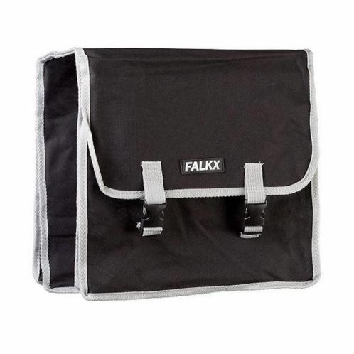 Falkx Dubbele fietstas - waterdicht polyester - 30 liter..., Fietsen en Brommers, Fietsaccessoires | Fietstassen, Nieuw, Ophalen of Verzenden