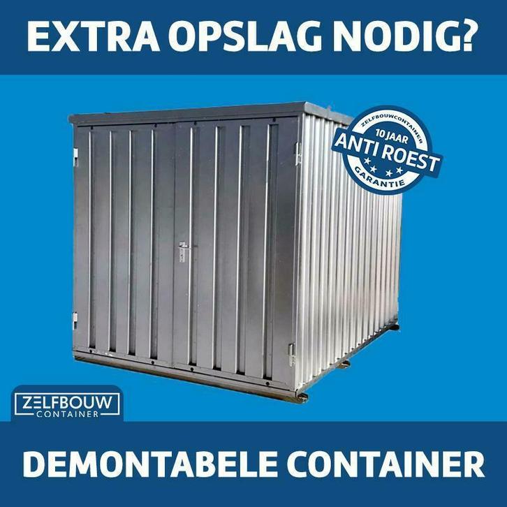 Zeecontainer Zwolle gegalvaniseerd, laagste prijs garantie!, Zakelijke goederen, Machines en Bouw | Keten en Containers
