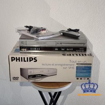 Philips DCP620VR – DVD/VHS Combi Speler – Nieuw in Doos beschikbaar voor biedingen