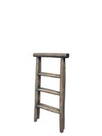 Teakea - Vouwbare Houten Decoratie Ladder | Rustiek Teak |, Verzenden, Nieuw