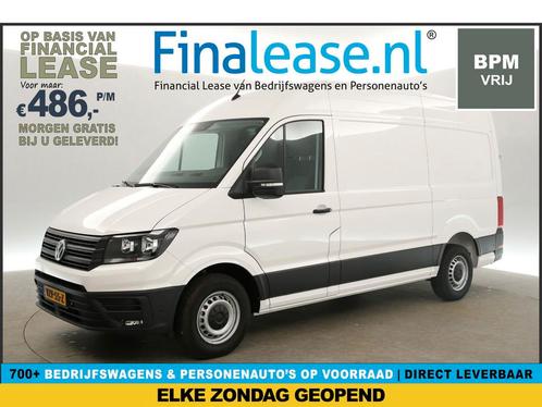 Volkswagen Crafter 30 2.0 TDI L3H3 140PK BPM Vrij PDC €486pm, Auto's, Bestelauto's, Lease, Handgeschakeld, Diesel, Volkswagen