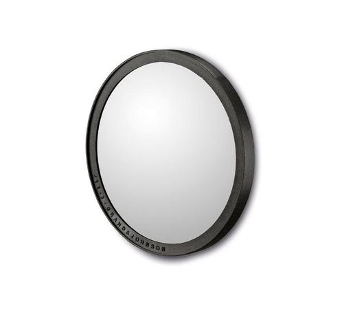 JEE-O Soho ronde spiegel 50 hammercoat zwart mat, Huis en Inrichting, Woonaccessoires | Spiegels, Ophalen of Verzenden