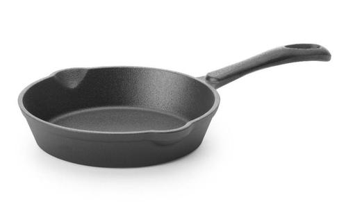 Gietijzeren skillet pan | Glad | ø20cm, Zakelijke goederen, Horeca | Keukenapparatuur, Nieuw in verpakking, Verzenden