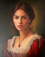 Giuseppe Giglio (1957) - Custode del rubino, Antiek en Kunst, Kunst | Schilderijen | Klassiek