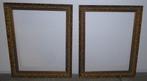 Fotolijst (2)- Twee vergulde barokstijl kaders - Hout -, Antiek en Kunst, Curiosa en Brocante