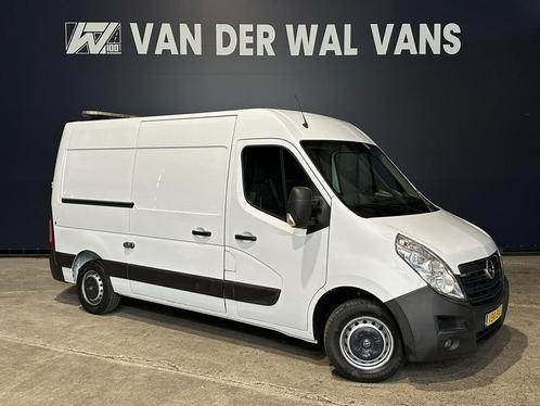 Opel Movano 2.3 CDTI 146pk L2H2 Inrichting Euro6 Airco | Cam, Auto's, Bestelauto's, Dealer onderhouden, Lease, Zwart, Handgeschakeld