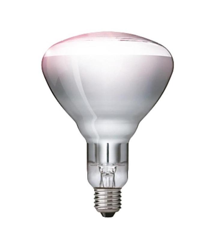 Philips Infraroodlamp E27 250W Helder warmtelamp Ø12.5cm..., Huis en Inrichting, Lampen | Plafondlampen, Nieuw, Ophalen of Verzenden