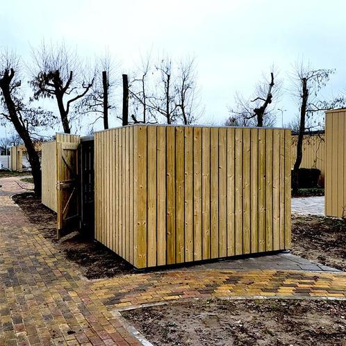 NIEUW: Fietsenstalling overkapping houten ombouw, Fietsen en Brommers, Overige Fietsen en Brommers, Nieuw