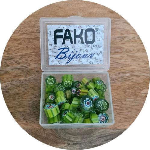 Fako Bijoux® - Millefiori Glas - Sieraden Maken - 7-12mm -, Hobby en Vrije tijd, Kralen en Sieraden maken, Verzenden