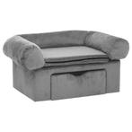 Hondenbank Grijs | Met Lade | B-keuze | Scherpe Prijs, Ophalen of Verzenden, Nieuw, Pluche