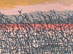 “Evening at Hira, Shiga” - Nishijima Katsuyuki (b. 1945) -