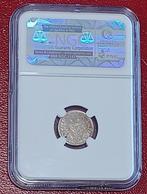 Zuid-Afrika. 3 Pence 1958 - NGC PF65 - RARE MINTAGE 985, Postzegels en Munten, Munten | Europa | Niet-Euromunten