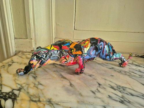 Bruno Cantais (1966) - The Panther (La Panthère), Antiek en Kunst, Kunst | Schilderijen | Modern