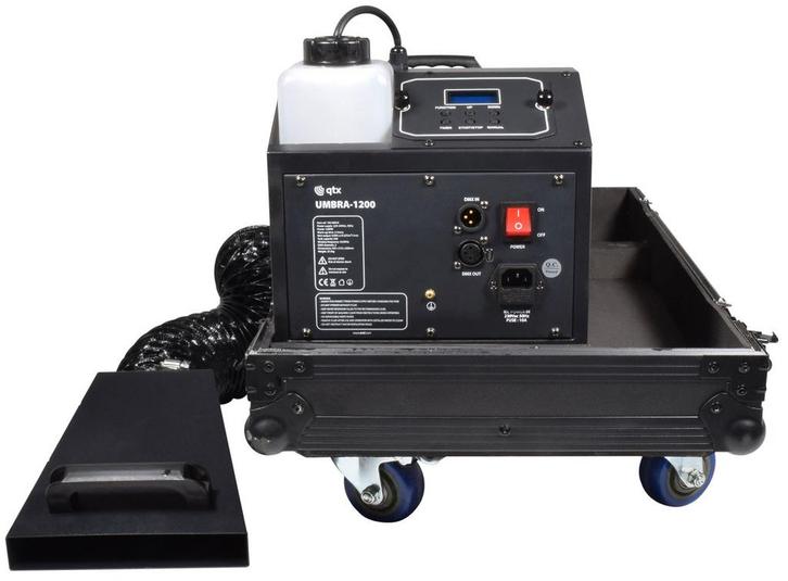 QTX UMBRA-1200 Professionele Low Mist Generator 1200 Watt, Muziek en Instrumenten, Licht en Laser, Rookmachine, Nieuw, Verzenden