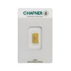Goudbaar 1 gram C. Hafner, Postzegels en Munten, Edelmetalen en Baren, Verzenden