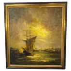 Johannes Bevort(1917-1996) - Meerlandschaft, Antiek en Kunst