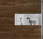 Benvenuto Design Bex Walnoot Opbergkast, Huis en Inrichting, Kasten | Wandmeubels, Ophalen of Verzenden, Nieuw