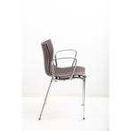 Driade Aleph design stoel Starck wit en bruin gebruikt, Zakelijke goederen, Meubilair, Gebruikt, Ophalen of Verzenden