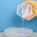 Siliconencup epoxy mengen 3 vaks per stuk voor resin, zeep, Hobby en Vrije tijd, Knutselen, Ophalen of Verzenden, Nieuw