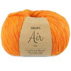 DROPS Air Mix - 38 electrisch oranje - Wol Garen, Hobby en Vrije tijd, Breien en Haken, Ophalen of Verzenden, Nieuw