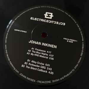 12 inch gebruikt - Johan Inkinen - Freakzone, Cd's en Dvd's, Vinyl Singles, Zo goed als nieuw, Verzenden