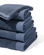 HEMA Handdoeken - hotel extra zacht middenblauw, Huis en Inrichting, Verzenden, Nieuw