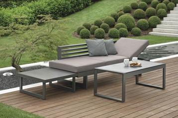 Stern Holly bijzettafel/Hocker Aluminium - Grafiet beschikbaar voor biedingen