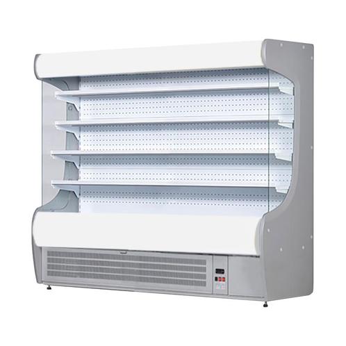 GGM Gastro | Wandkoeling - 2520mm - met 4 planken - Wit |, Witgoed en Apparatuur, Koelkasten en IJskasten, 140 tot 160 cm, Verzenden