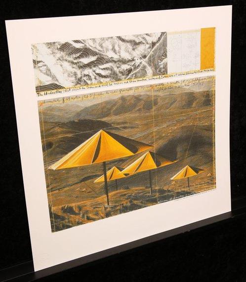 Christo (1935-2020), after - Christo - The Umbrellas, Antiek en Kunst, Antiek | Overige Antiek