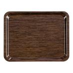 Dienblad | Melamine | Houtlook | Stapelbaar | 470x360mm, Verzenden, Nieuw in verpakking