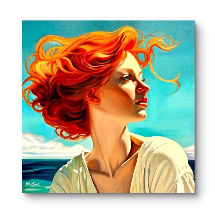 Biatturi Irina - La Belle Rousse, Antiek en Kunst, Kunst | Designobjecten