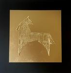 Nerida - Golden horse, Antiek en Kunst, Kunst | Schilderijen | Modern