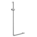 Smedbo Douche Glijstang En Greep Living L-vorm Links 53x110, Ophalen of Verzenden, Nieuw, Chroom, Kraan